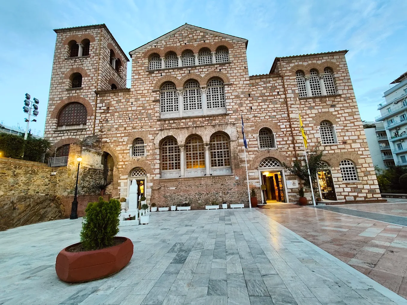 Church of Agios Dimitrios, the patron saint basilica of Thessaloniki