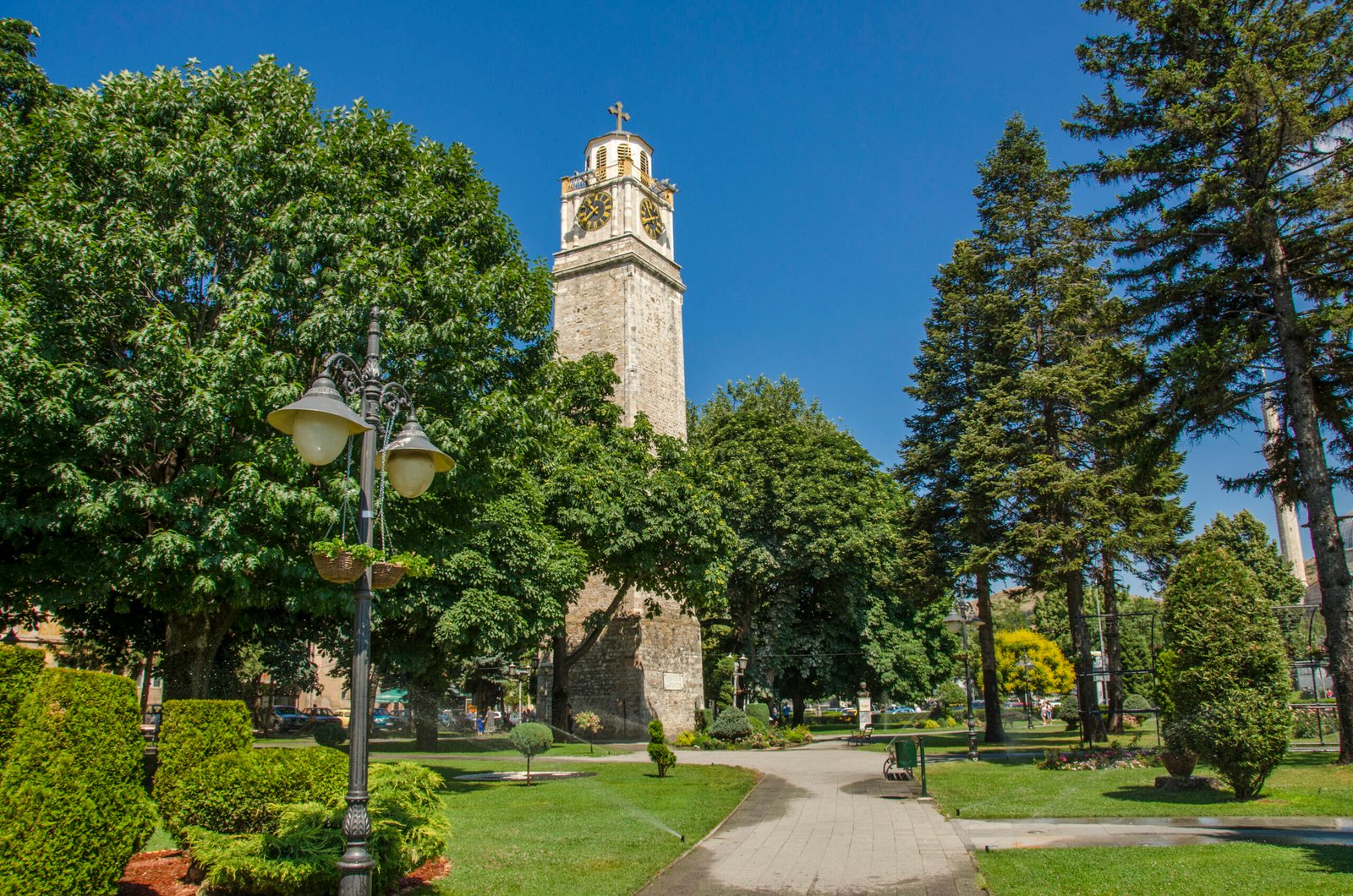 Ottoman Clock Tower (Saat Kula) in Bitola, North Macedonia
